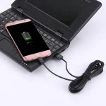 3m Micro USB Port USB Data Cable(Black) - Image 4