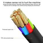 Micro USB Data Sync Charger Coiled Cable, Length: 27.5cm (can be extended up to 100cm)(Black) - Image 4