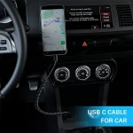 Micro USB Data Sync Charger Coiled Cable, Length: 27.5cm (can be extended up to 100cm)(Black) - Image 5