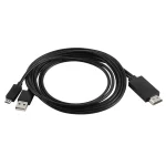 1.8m Multi Use Micro USB MHL to HDMI HDTV Adapter Cable, Support 1080P Full HD Output, S-WMCS-1234B, S-WMCS-1234G, S-WMCS-1234M, S-WMCS-1234RG, S-WMCS-1234TT, S-WMCS-1234W, S-WMCS-1234Y - Image 4