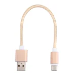 Woven Style USB-C / Type-C 3.1 Male to USB 2.0 Male Data Sync Charging Cable, Cable Length: 20cm - Image 2