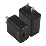 LZ-715 18W QC3.0 USB Single Port Fast Travel Charger, US Plug, US Plug
