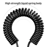 USB-C / Type-C Male to USB-C / Type-C Female Spring Data Cable, Does not Support iOS - Image 3