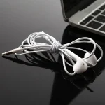 M27 3.5mm Stereo Dynamic Bass Earphone with Mic - Image 5