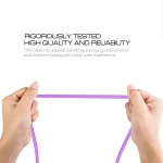 3A Woven Style Metal Head Micro USB to USB Data / Charger Cable, Cable Length: 3m, 3m Micro USB - Image 5