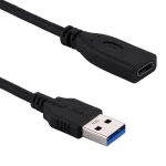 USB 3.0 Male to USB-C / Type-C 3.1 Female Adapter Cable, Cable Length: About 20cm - Image 6
