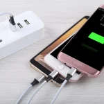 2A 1.2m 3 in 1 USB to 8 Pin & USB-C / Type-C & Micro USB Nylon Weave Charging Cable - Image 4