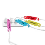 10 PCS Creative Writable Cable Power Line Arrangement Label Card - Image 2