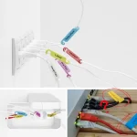 10 PCS Creative Writable Cable Power Line Arrangement Label Card - Image 3