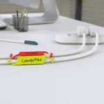 10 PCS Creative Writable Cable Power Line Arrangement Label Card - Image 4