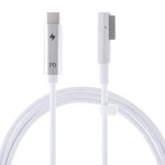 85W 5 Pin MagSafe 1 (L-Shaped) to USB-C / Type-C PD Charging Cable, 85W MagSafe 1