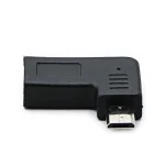2 PCS USB-C / Type-C Female to Micro USB (Right / Left Angle) Male Elbow Adapter Converter - Image 2