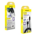 awei CL-77M 5A USB to Micro USB Interface Smart Fast Charge TPE Data Cable, Cable Length: 1m, Micro USB - Image 5