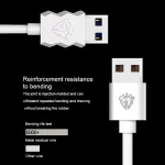 Lenyes LC701 2m 2.0A Output USB to Micro USB PVC Data Sync Fast Charging Cable - Image 7