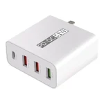 WLX-A6 4 Ports Quick Charging USB Travel Charger Power Adapter, UK Plug - Image 3