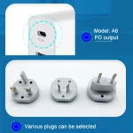WLX-A6 4 Ports Quick Charging USB Travel Charger Power Adapter, UK Plug - Image 10