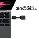 5 PCS USB-C / Type-C Male to USB 3.0 Female OTG Adapter, USB-C / Type-C to USB 3.0 - Image 3
