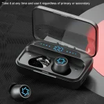 Galante S15 Bluetooth 5.0 True Wireless Bluetooth Earphone with Charging Box - Image 13