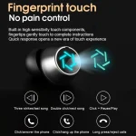 Galante S15 Bluetooth 5.0 True Wireless Bluetooth Earphone with Charging Box - Image 9