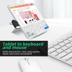 USB 3.0 Female to USB-C / Type-C Male + Micro USB Male Multi-function OTG Adapter with Sling Hole - Image 8