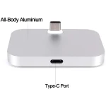 USB-C / Type-C Aluminum Alloy Desktop Station Dock Charger - Image 6