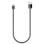 awei CL-26 0.3m 2.4A USB to USB-C / Type-C Metal Fast Charging Cable - Image 2