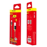 awei CL-26 0.3m 2.4A USB to USB-C / Type-C Metal Fast Charging Cable - Image 3