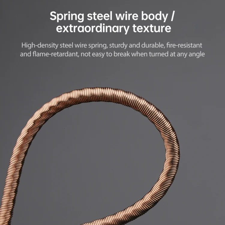 SAS5729H_4.webp awei CL-26 0.3m 2.4A USB to USB-C / Type-C Metal Fast Charging Cable - Image 5