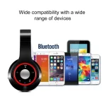 SG-8 Bluetooth 4.0 + EDR Headphones Wireless Over-ear TF Card FM Radio Stereo Music Headset with Mic - Image 6