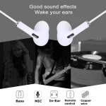 3.5mm Plug In-ear Wired Earphone with Mic, Cable Length: about 1.2m - Image 6