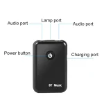 YPF-03 2 in 1 Bluetooth 4.2 Transmitter & Receiver  3.5mm Wireless Audio Adapter, Transmission Distance: 20m, For PC, TV, Home Stereo, Phone - Image 5
