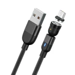 2m 3A Output USB to Micro USB 540 Degree Rotating Magnetic Data Sync Charging Cable, 2m Micro USB - Image 13
