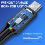 WK WDC-106 3A Type-C / USB-C to Type-C / USB-C Full Speed Charging Data Cable, Length: 1m - Image 3