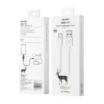 WK WDC-117 3A Micro USB Fast Charging Charging Cable, Length: 1.2m, Micro - Image 4