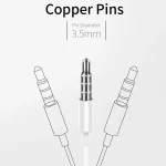 JOYROOM JR-EP1 1.2m 3.5mm Plug Wire Control In-Ear Earphone, R-EP1 - Image 3