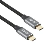 USB-C / Type-C Male to USB-C / Type-C Male Transmission Data Charging Cable, Cable Length: 1.5m - Image 3