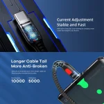 REMAX RC-188a Lesu Pro 1m 5A USB to USB-C / Type-C Aluminum Alloy Braid Fast Charging Data Cable, USB to USB-C / Type-C - Image 5