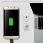 REMAX RC-138a 2.4A USB to USB-C / Type-C Suji Pro Fast Charging Data Cable, Cable Length: 1m, USB-C / Type-C - Image 4