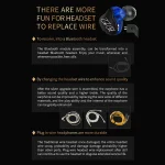 KZ ED12 3.5mm Jack Hanging Ear Sports Design In-Ear Style Wire Control Earphone, Cable Length: 1.2m - Image 11