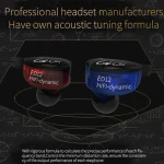 KZ ED12 3.5mm Jack Hanging Ear Sports Design In-Ear Style Wire Control Earphone, Cable Length: 1.2m - Image 7