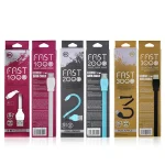 WK WDC-023m 2.4A Micro USB Fast Charging Data Cable, Length: 3m, Micro - Image 2