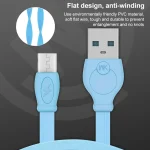 WK WDC-023m 2.4A Micro USB Fast Charging Data Cable, Length: 3m, Micro - Image 4