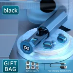 C1 Bluetooth 5.0 TWS Touch Polygonal Digital Display True Wireless Bluetooth Earphone with Charging Box, Polygonal - Image 10