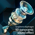 C1 Bluetooth 5.0 TWS Touch Polygonal Digital Display True Wireless Bluetooth Earphone with Charging Box, Polygonal - Image 4