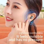 C1 Bluetooth 5.0 TWS Touch Polygonal Digital Display True Wireless Bluetooth Earphone with Charging Box, Polygonal - Image 9