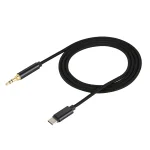 1m Weave Style Type-C Male to 3.5mm Male Audio Cable, 1m - Image 8