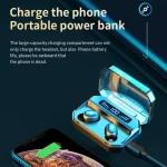 M8 Bluetooth 5.0 TWS Touch Digital Display True Wireless Bluetooth Earphone with Charging Box - Image 2