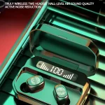 M8 Bluetooth 5.0 TWS Touch Digital Display True Wireless Bluetooth Earphone with Charging Box - Image 4