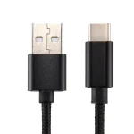 Knit Texture USB to USB-C / Type-C Data Sync Charging Cable, Cable Length: 1m, 3A Total Output, 2A Transfer Data - Image 3