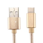 Knit Texture USB to USB-C / Type-C Data Sync Charging Cable, Cable Length: 2m, 3A Output - Image 3